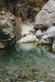 Wasserstelle in der Schlucht